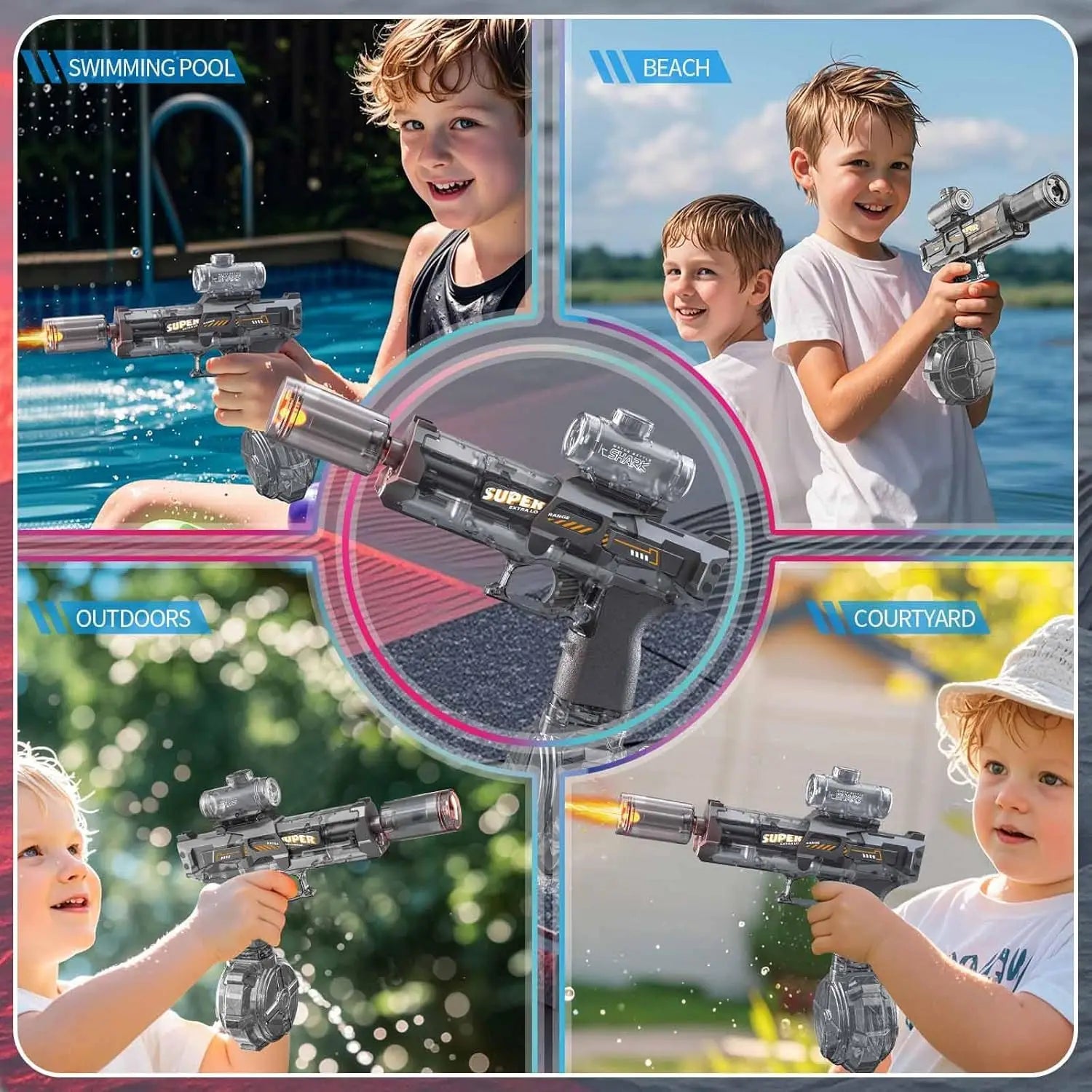 Pistolet à eau Automatique